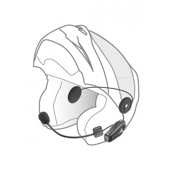 Interphone Ucom 8R Motorcycle Bluetooth Headset at JTS Biker Clothing